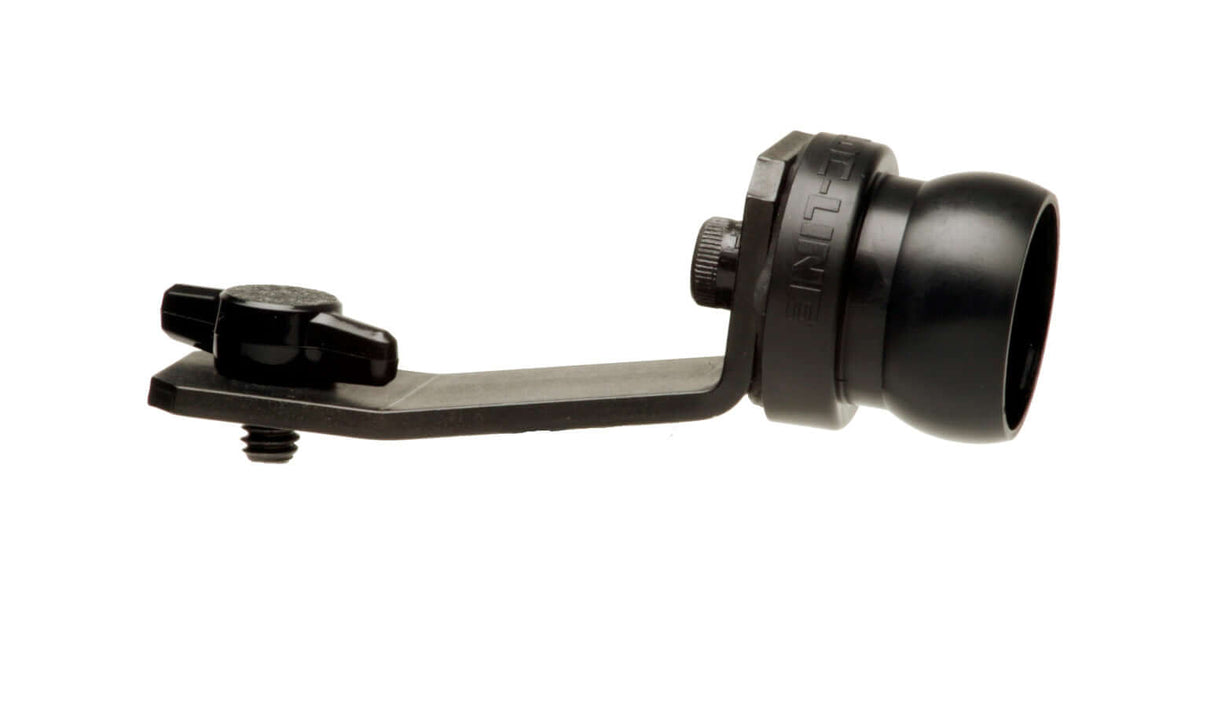 Fixed Base Mount 1/4" for Dinkum Systems. Attaches to cameras for lens shades and accessories.