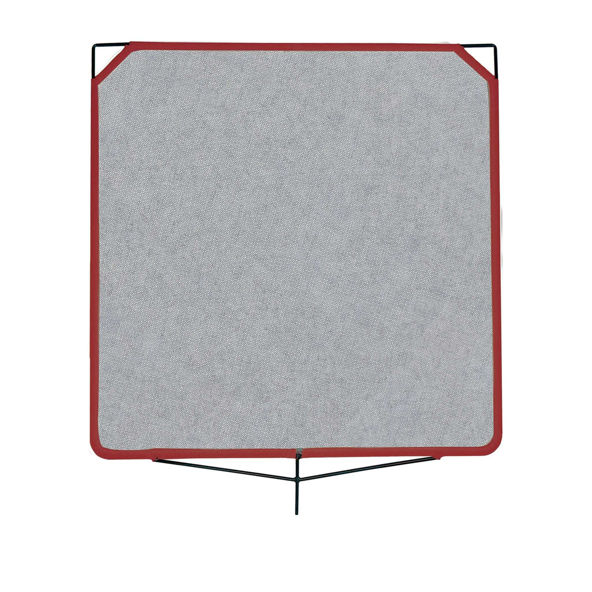 48" x 48" Double Scrim Black by Matthews, featuring durable stainless steel frame and heavy-duty webbing.