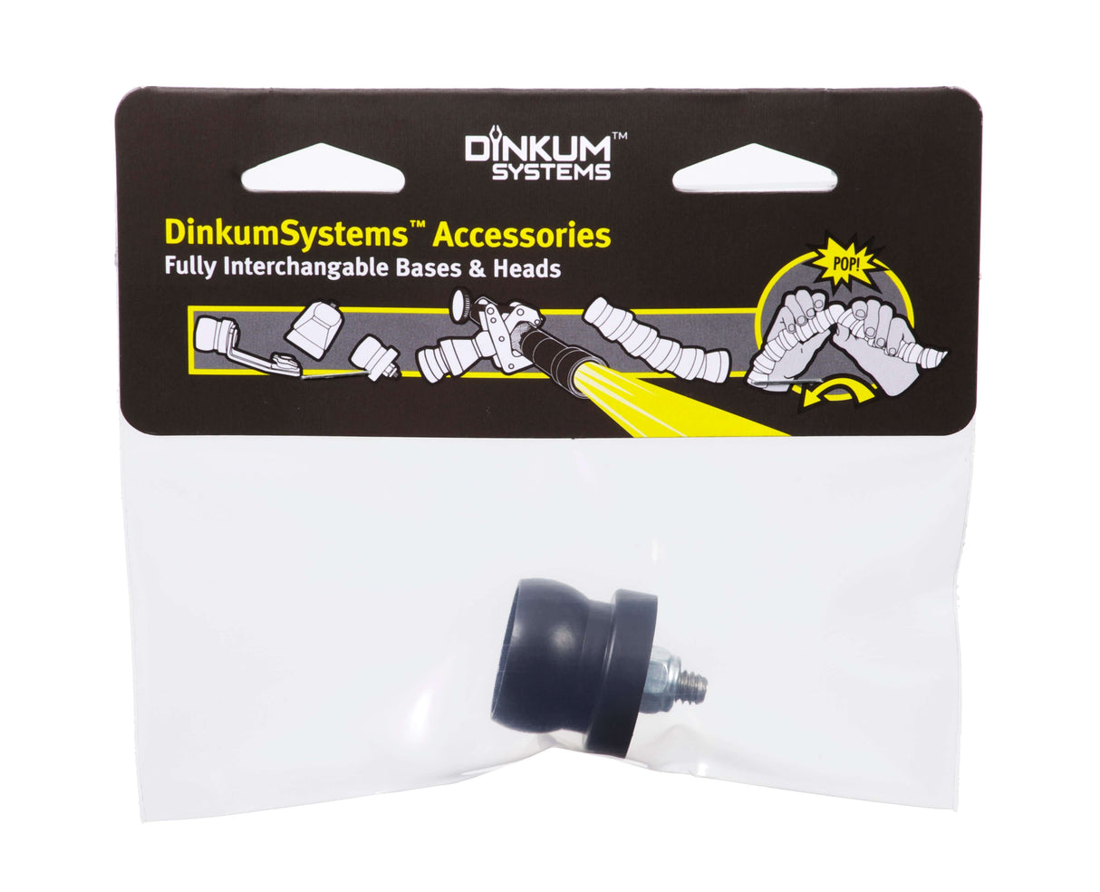 Dinkum Systems 1/4" Screw Mount accessory for interchangeable bases and heads, ideal for cameras and video applications.