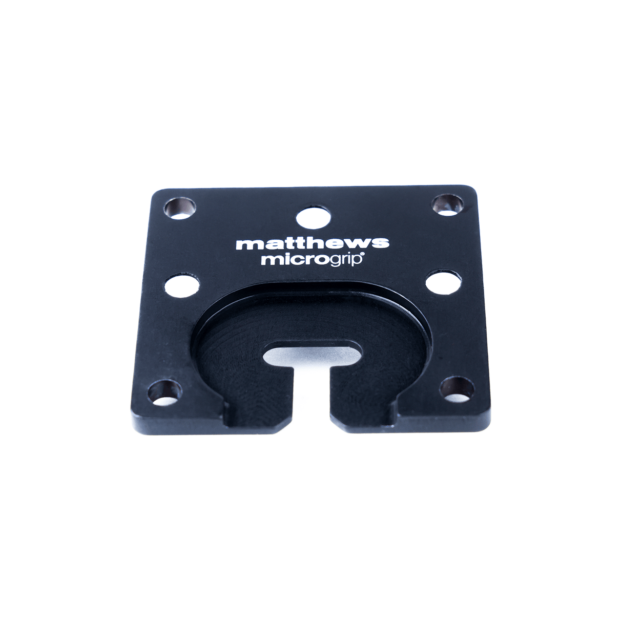 MICROGrip rigging hardware base plate for versatile mounting solutions in photography and videography.