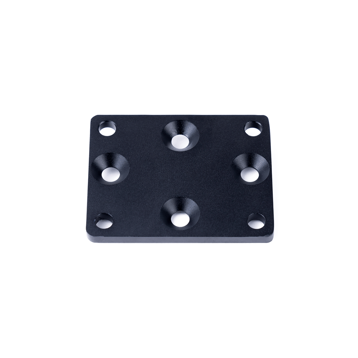 MICROGrip Master Rigging Kit black mounting plate with multiple holes for versatile rigging solutions.