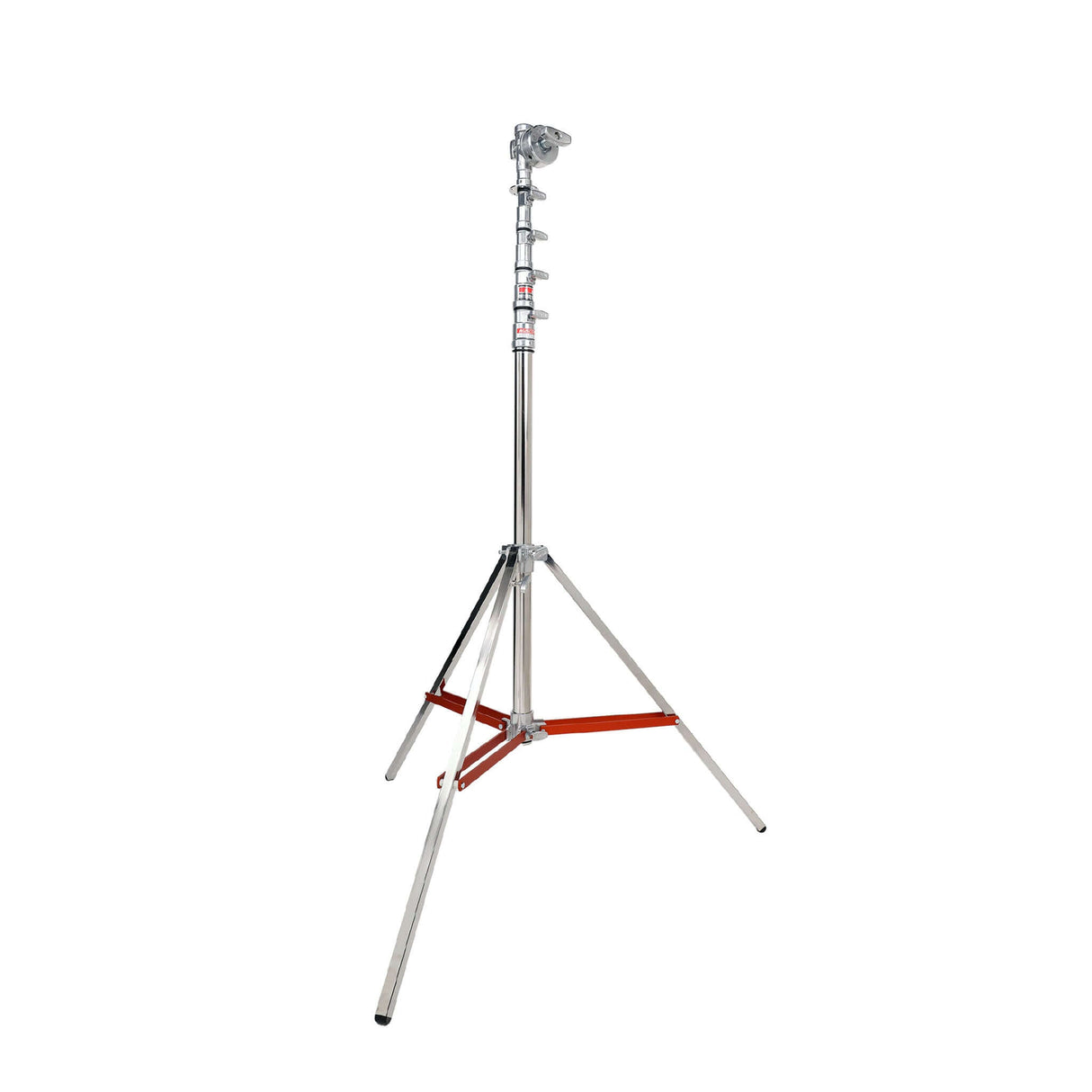Mini Mombo overhead light stand for large flags and heavy lighting by Matthews with lightweight design and lower working height