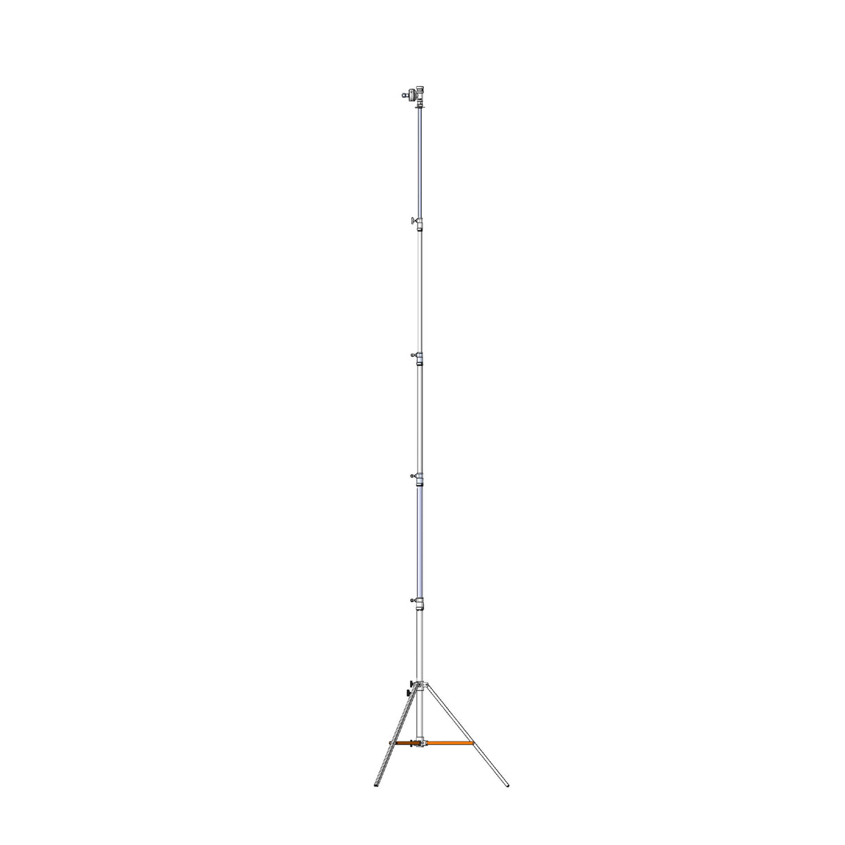 Mini Mombo Overhead Light Stand by Matthews for mounting large flags and butterflies or heavy lighting with lower working height.