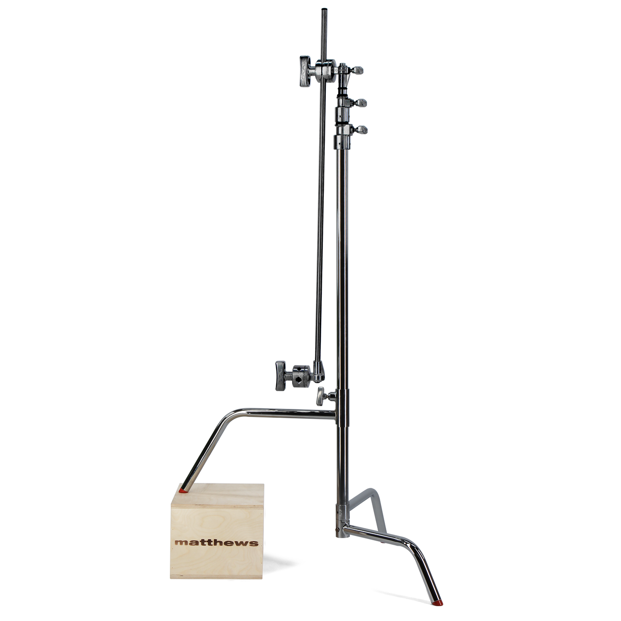 40" C-Stand w/Sliding Leg, Includes Grip Head & Arm Chrome