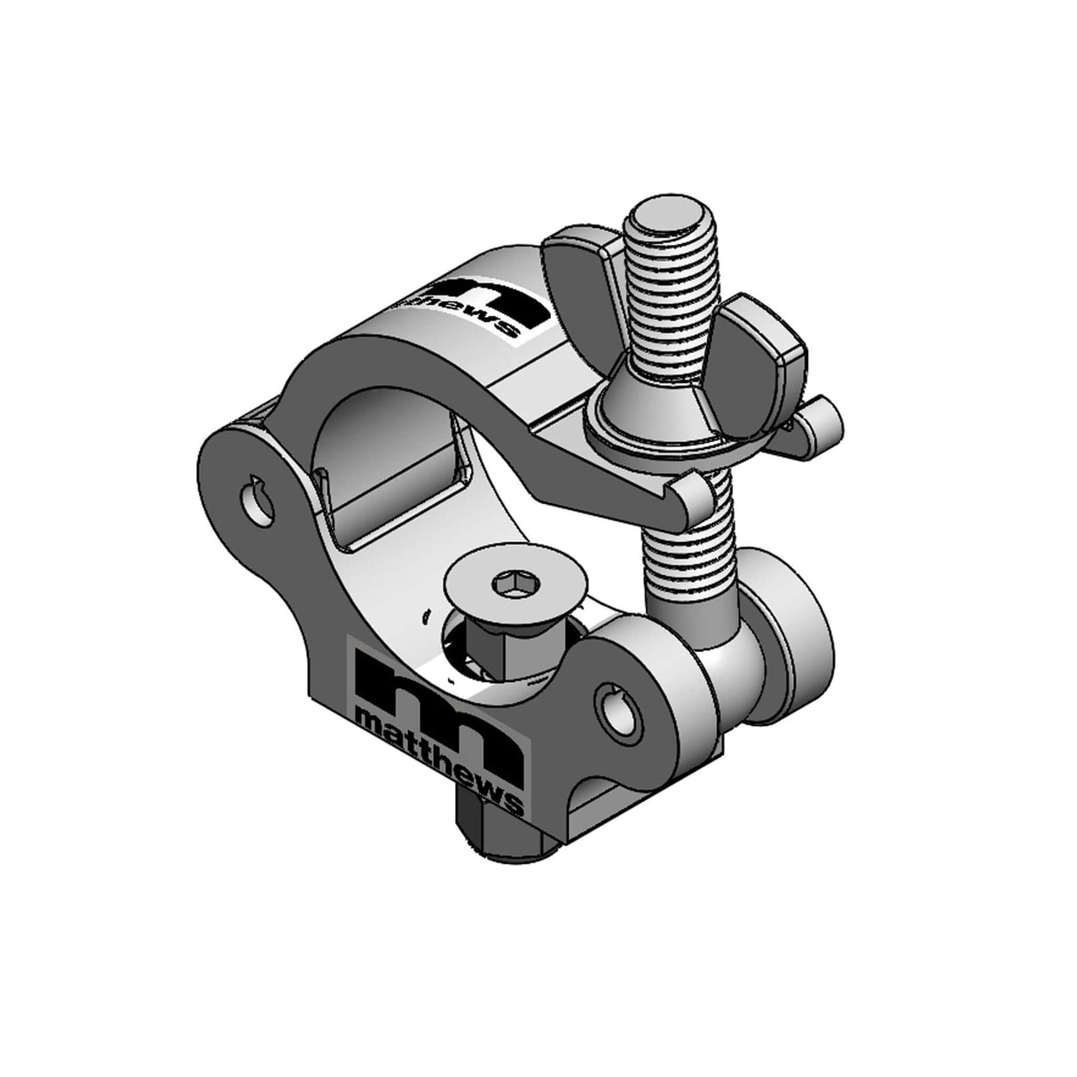Aluminum Grid Clamps by Matthews, engineered for strength and reliability in live production and cinema.