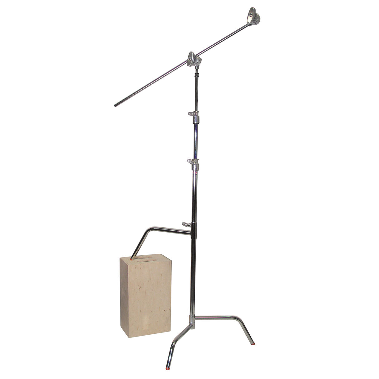 40" C-Stand w/Sliding Leg, Includes Grip Head & Arm Chrome