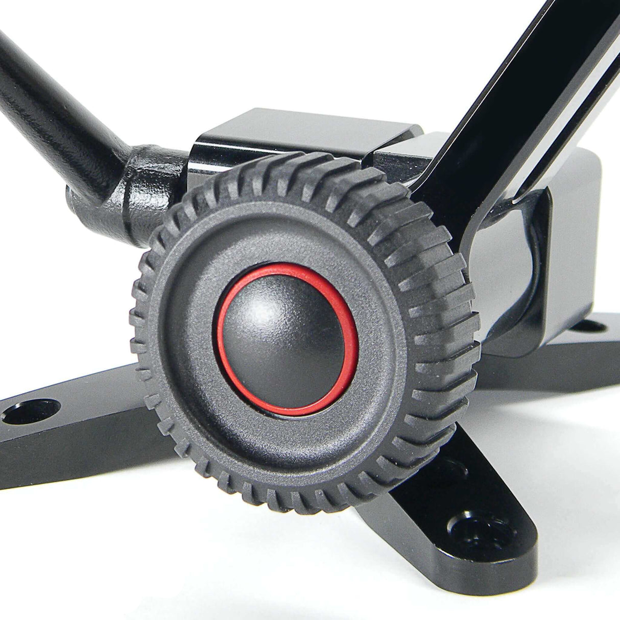 Close-up of the adjustable knob on the Monitor Mount 200mm VESA Adapter for easy positioning and stability.