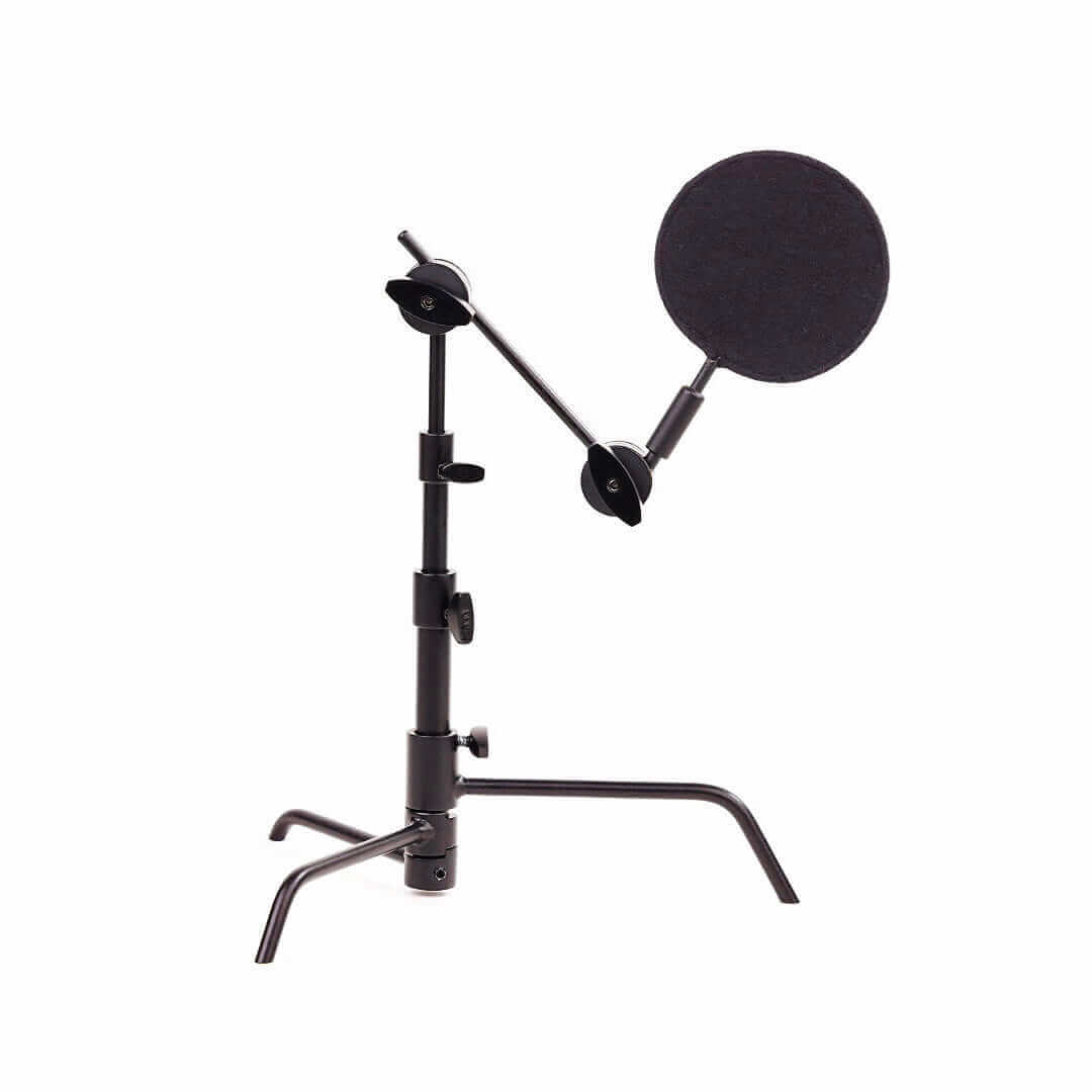 5" Pocket C-Stand with 1/4"-20 Adapter