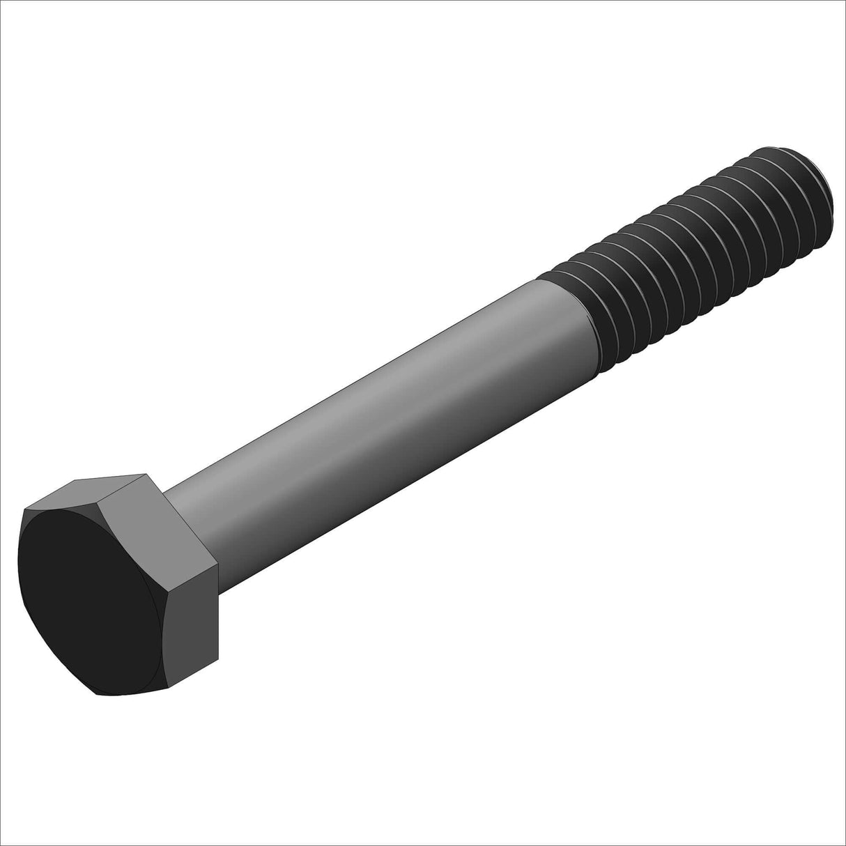 PN 1100/100 - CS, HX, 1/4-20, @2.0", GR5