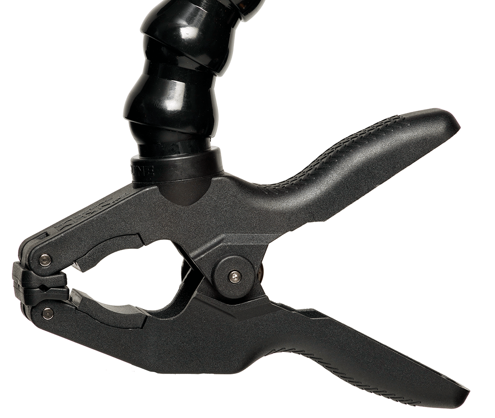 ActionPod® PRO quick clamping mount with ultra-strong clamp for cameras and unique shooting angles.
