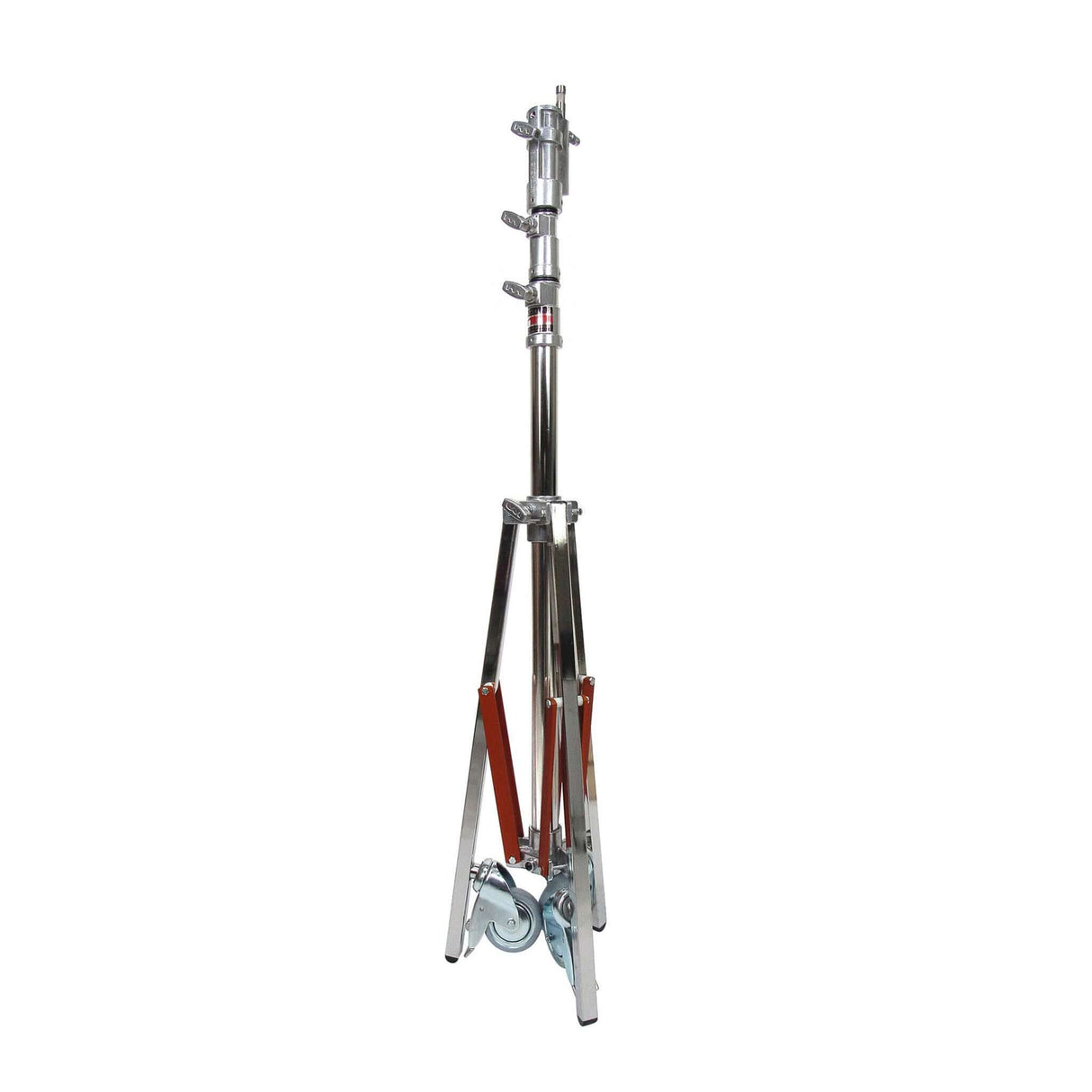 Steel Senior Stand Double Riser Rolling with Posi-V-Lock Junior Receiver for Lighting Fixtures up to 88lbs