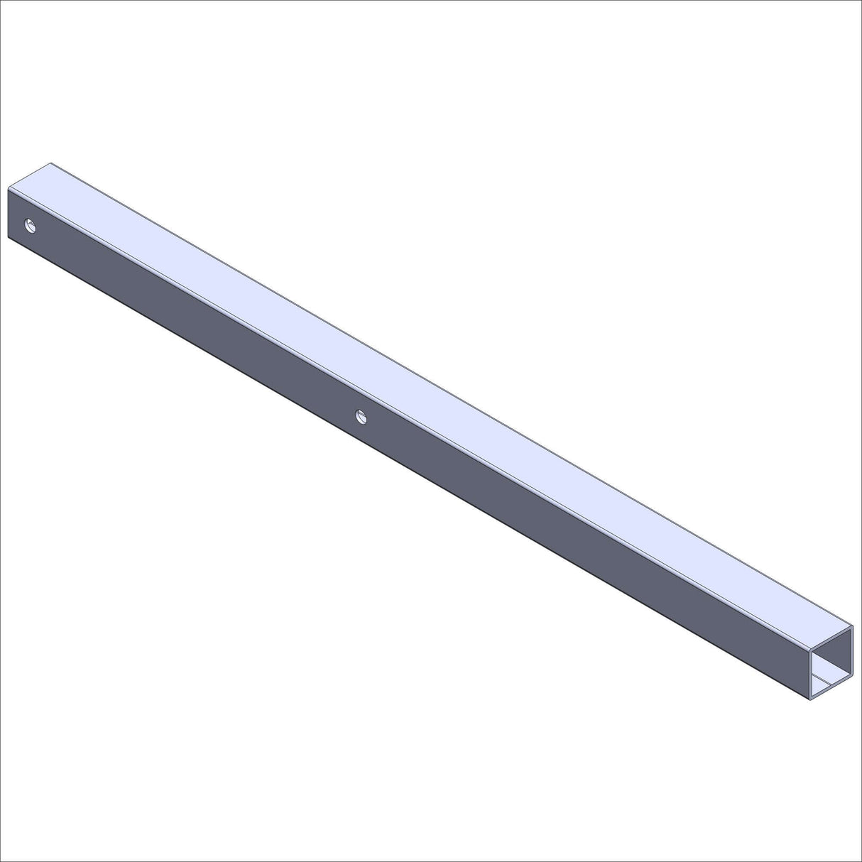 PN 249561-6 - STD SLIDER LEG 1.0SQ @ 18"