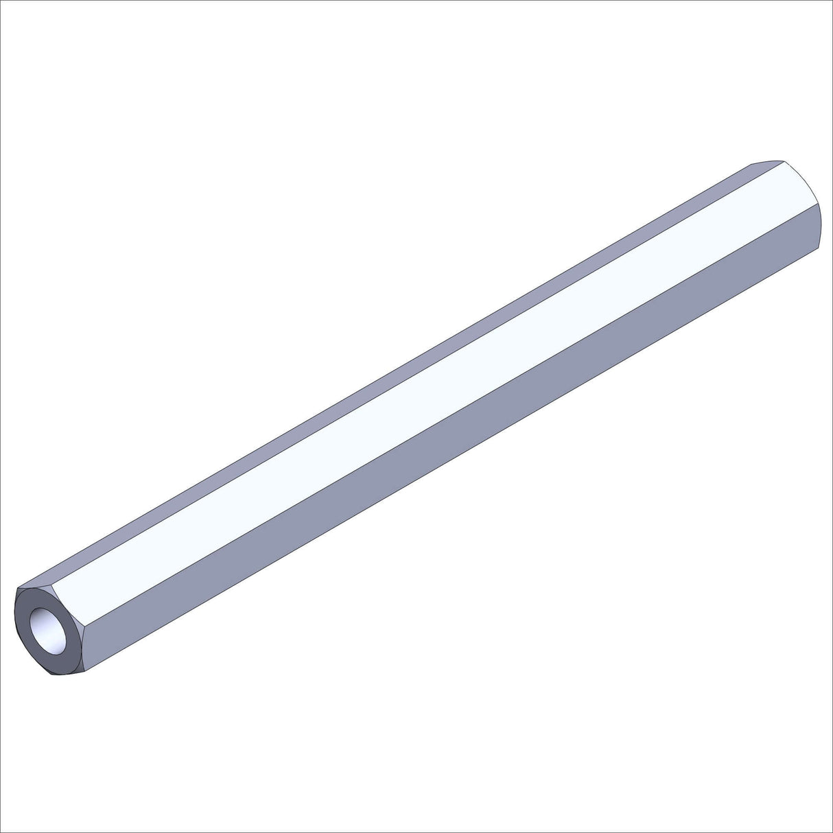 PN 395000-20 - DWD, TIE ROD, .5HX, @5.5" CHROME