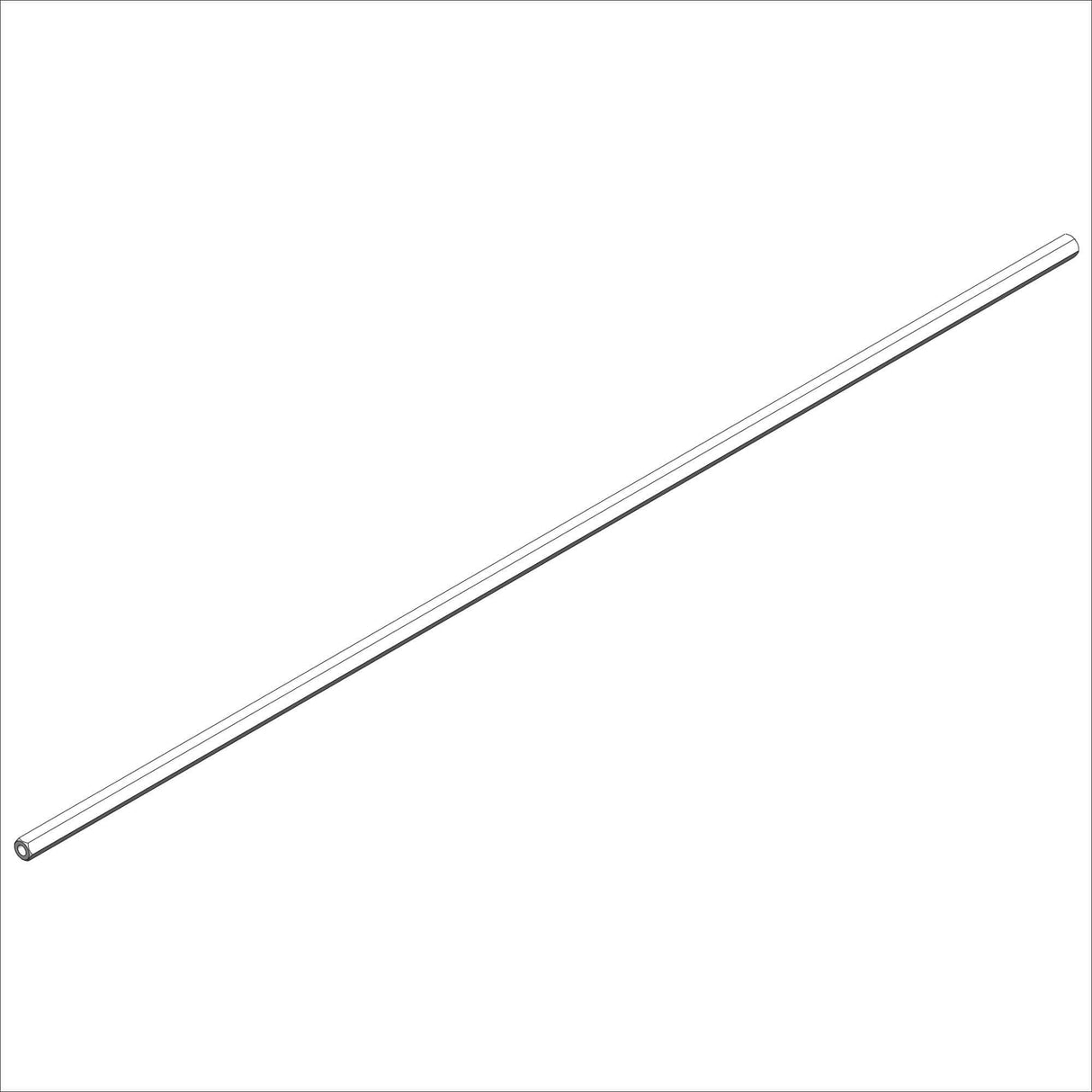 PN 395300-2 - DWD ROUNDY TIE ROD 33.625"