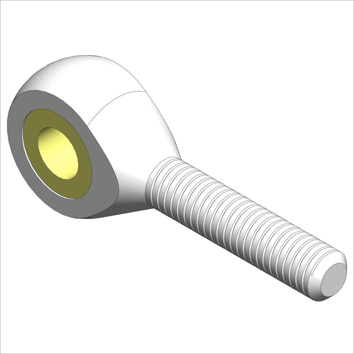 PN 6451/100 - ROD END, MALE, TREL-5 LEFT HAND