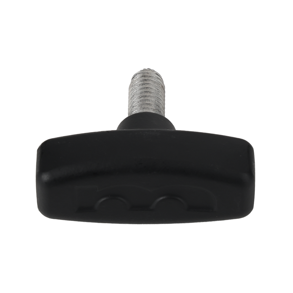 B2109 T-HANDLE 3/8-16,@.88" BLK KNRL - T-Handle