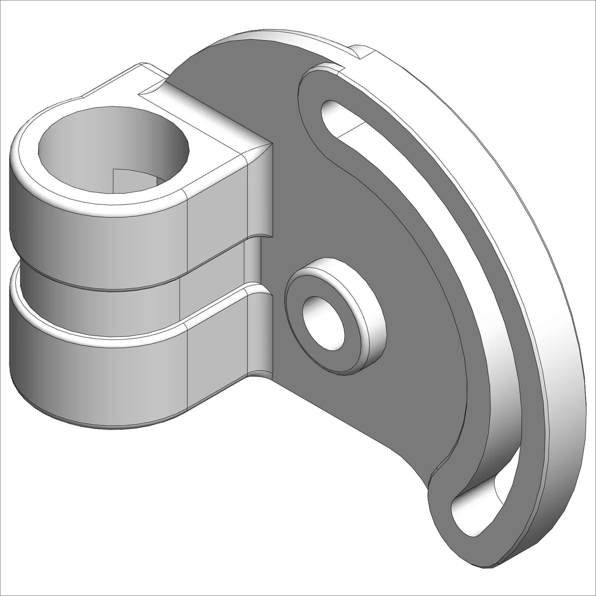 Rendering of 4071 MAGIC TILT HSG showing its design and features for industrial applications.