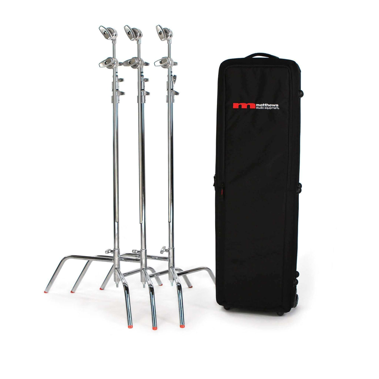 C-Stand Traveler Kit includes 3 C-Stands