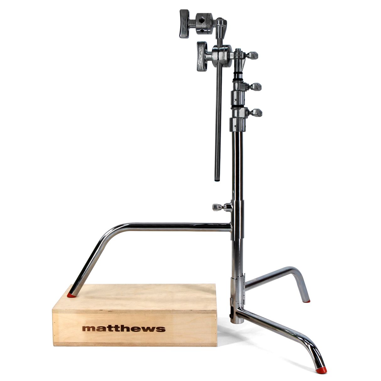 Hollywood Pro 20" C-Stand w/Sliding Leg, Low Profile, Includes Grip Head & Arm