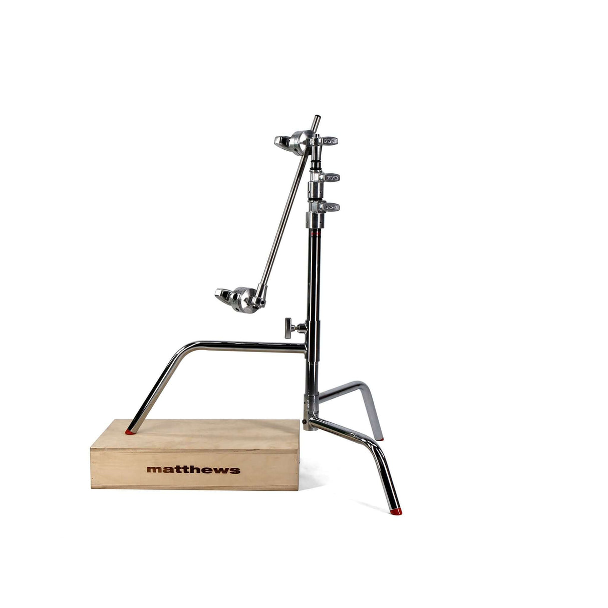 20" C-Stand with sliding leg, grip head, and arm by Matthews Studio Equipment for photography and filmmaking. Model PN 756020.