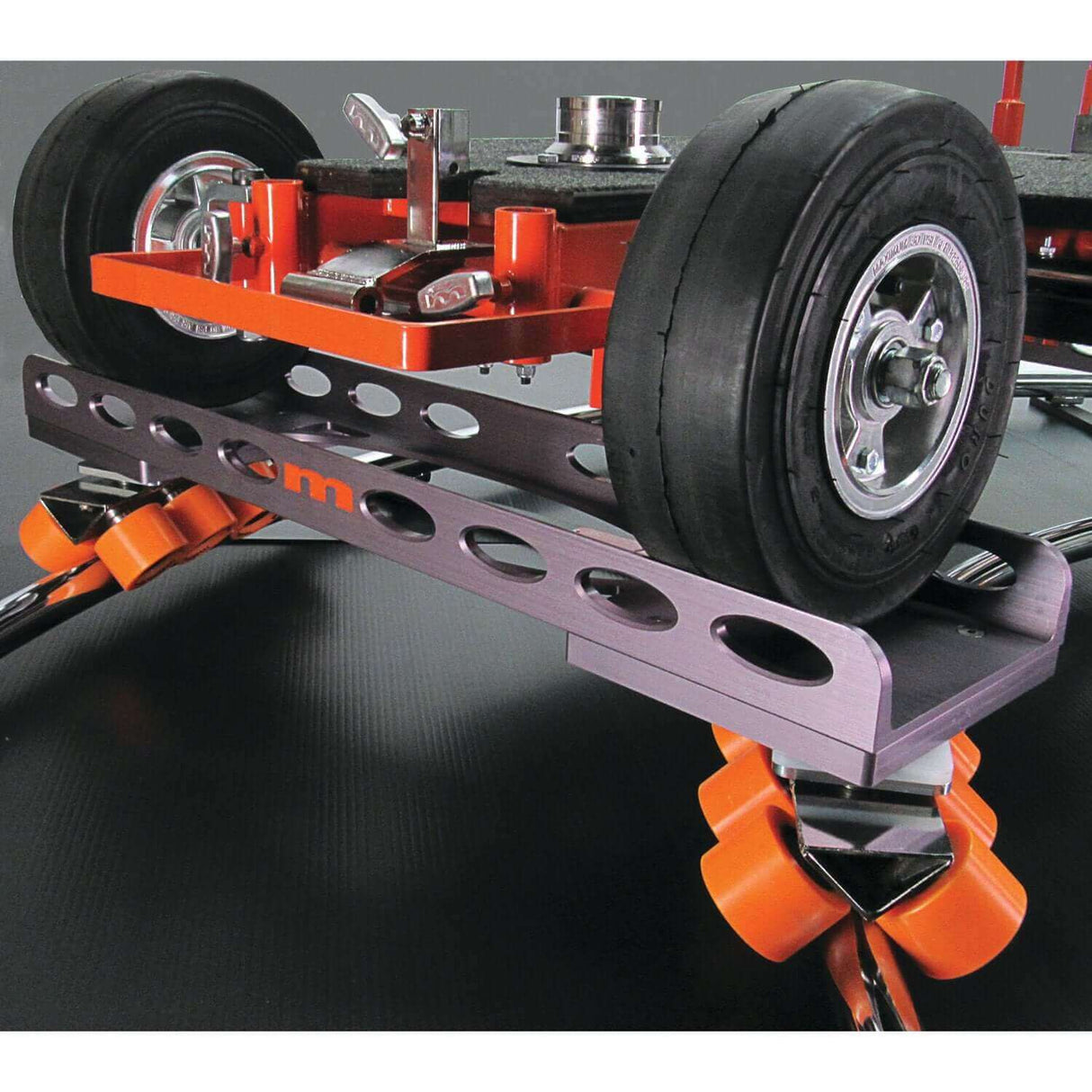 Centipede II Case for Matthews Centipede II transport with wheels and sturdy design.