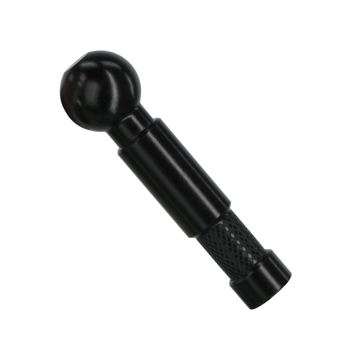 5/8" Baby Pin Adapter Male Tip for Infinity Arm, black, designed for versatile rigging setups and easy mounting.
