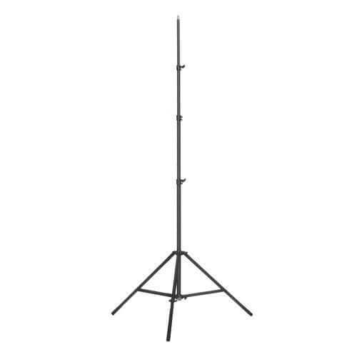 Matthews Revenger Stand - Black, lightweight stable lighting stand with brake shoe locking system, ideal for custom lighting kits.