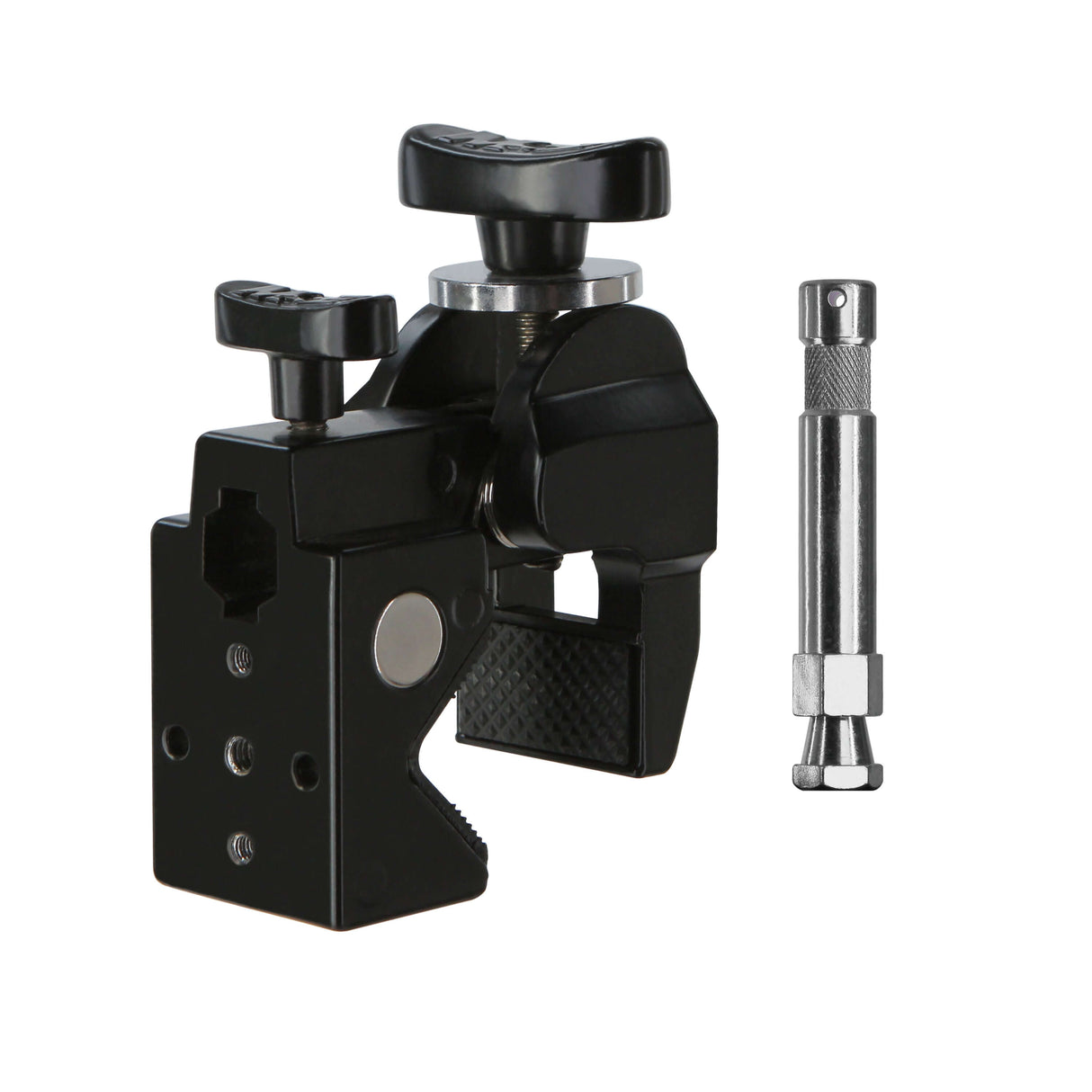 Super Mafer Clamp with Pin Black, Heavy-Duty Clamping Tool, PN B541004, Improved Gripping, Withstand High Clamping Pressure