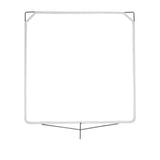 48" x 48" China Silk White