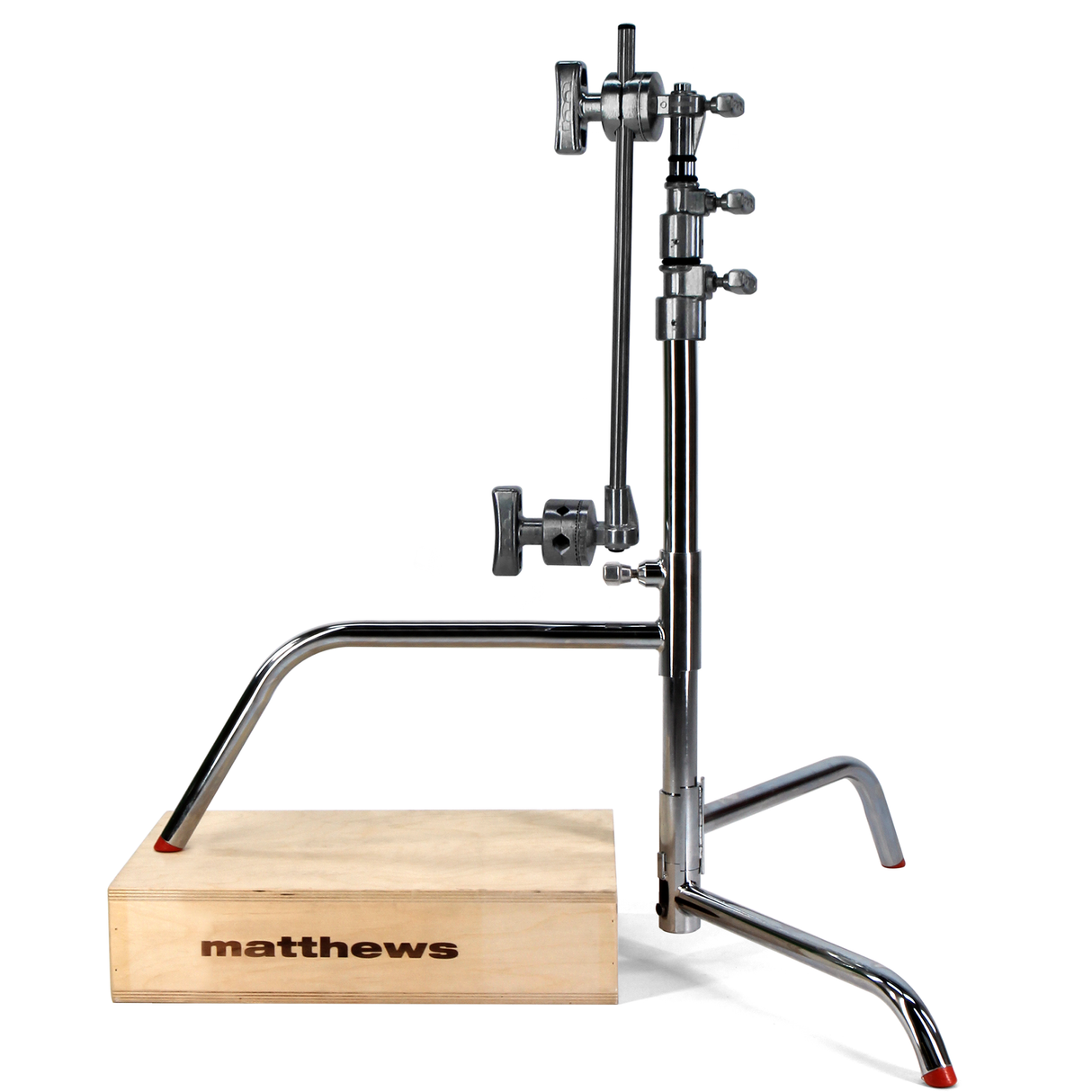 Hollywood Pro 20" C-Stand w/Sliding Leg, Low Profile, Includes Grip Head & Arm