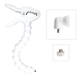 Dinkum White FlexiMount with Right Angle Adapter