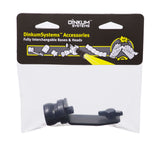 Dinkum Systems 3/8" Fixed Base Mount accessory for cameras, featuring interchangable bases and heads.