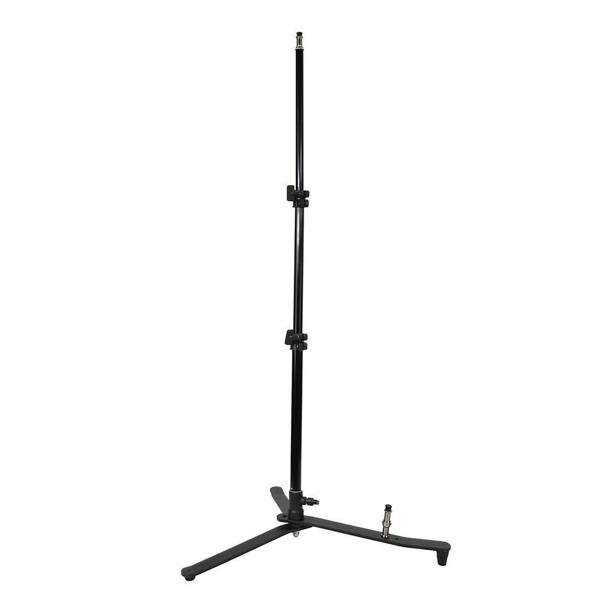 Matthews Back Light Stand with extendable column and interchangeable 5/8" pin for precise backlighting and background illumination. Maximum height of 52 inches.