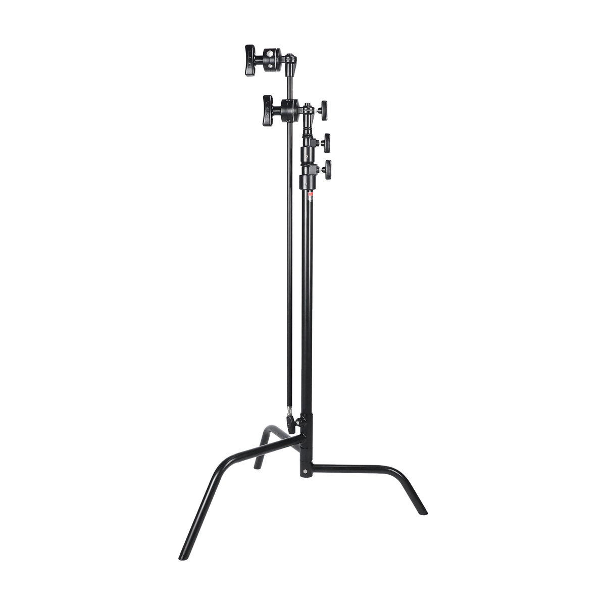 T33 Sliding Leg C-Stand with Grip Head & Arm, Black