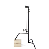 40" C-Stand w/Sliding Leg, Includes Grip Head & Arm Black