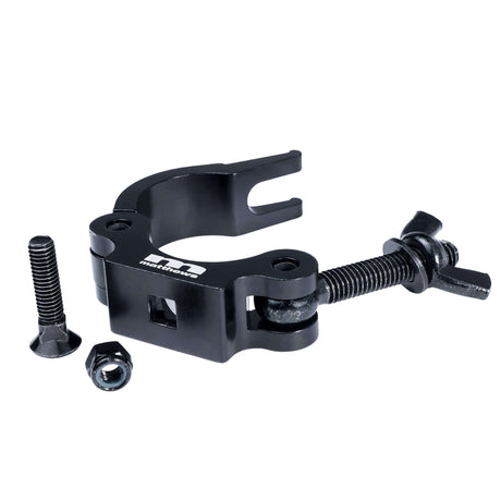 Aluminum Grid Clamps showcasing lightweight design and strength for cinema and live production rigging.