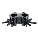 Aluminum Grid Clamps for secure rigging in live production and cinema setups.