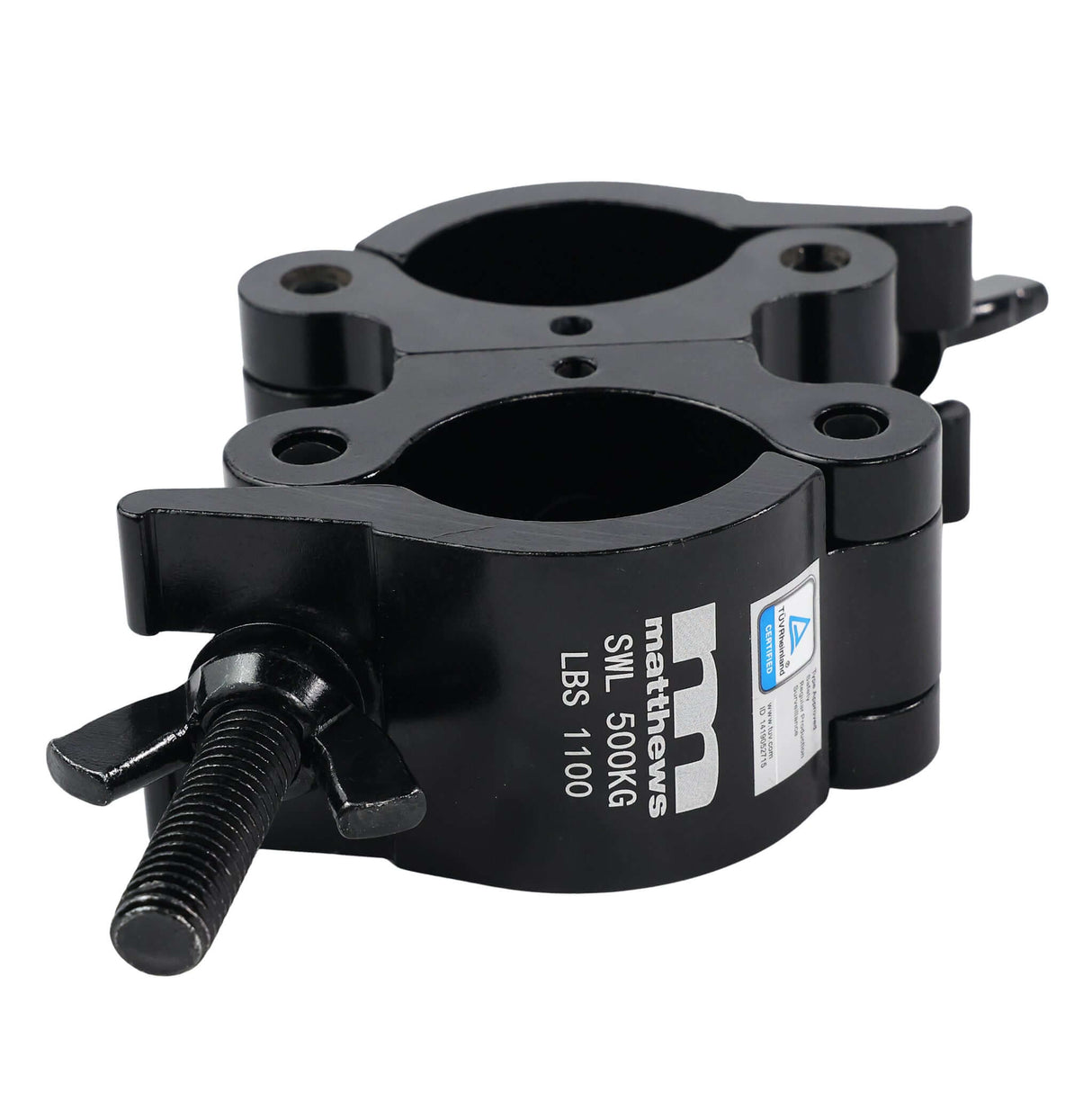 Aluminum Grid Clamps by Matthews, designed for strength and reliability in live production and cinema.