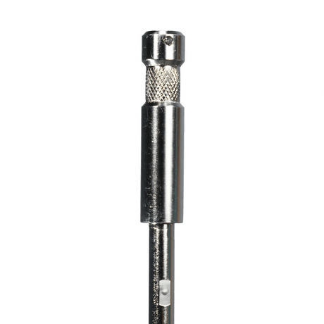 5/8" Grip Rail - Telescoping Baby Rail close-up of the adjustable pin connector.