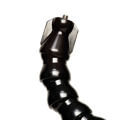 Close-up of the flexible clamp top of the ActionPod®, designed for camera mounting with micro-adjustability.