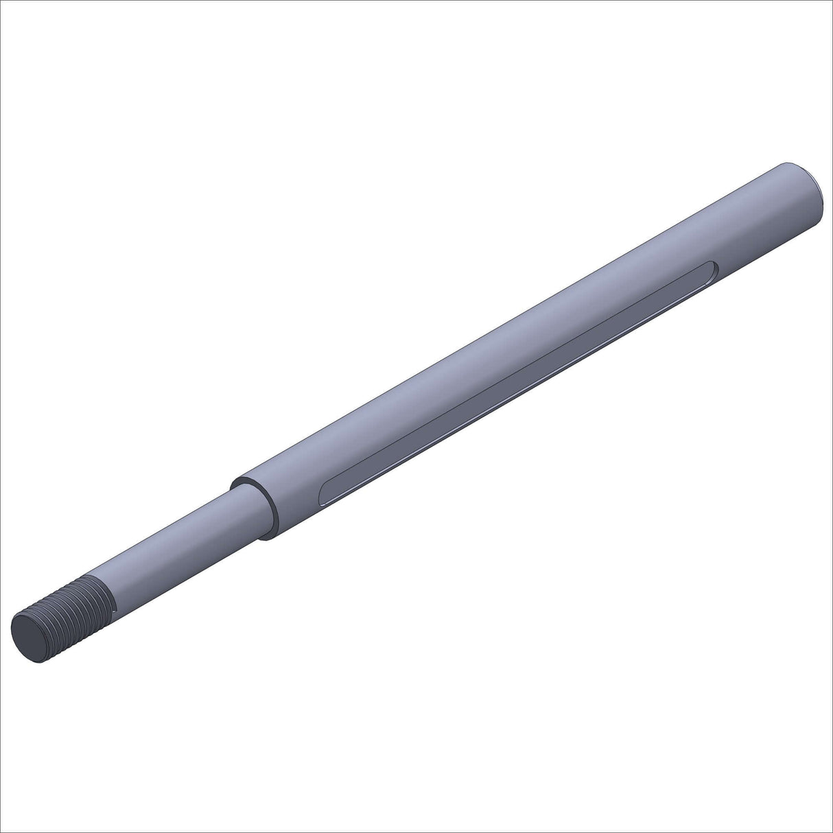 PN 395000-14 - DOORWAY DOLLY AXLE, ST, .94DIA., @14.63"