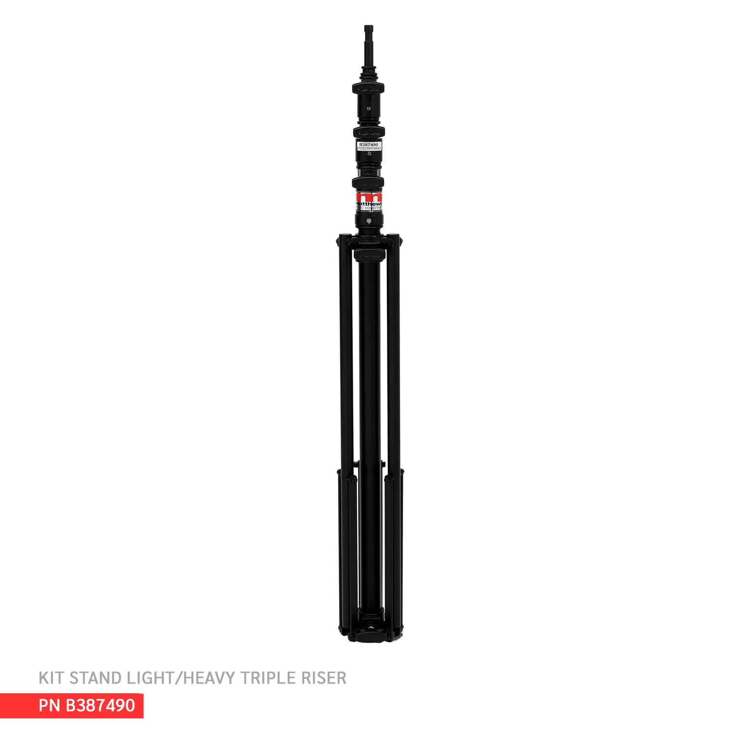 Light/Heavy Triple Riser - Black Stand Kit – msegrip