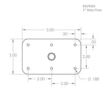 Black Hyper-Chrome Baby Plates