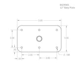 Black Hyper-Chrome Baby Plates