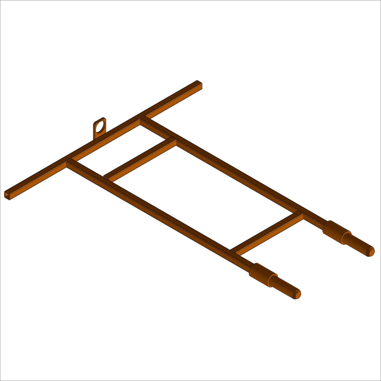 PN 395100-4 - DWD, PUSH BAR WMT PC ORANGE