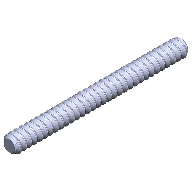 1119/100 STUD, SS, 3/8-16, @ 3.25" showing a threaded metal rod used in construction and engineering.