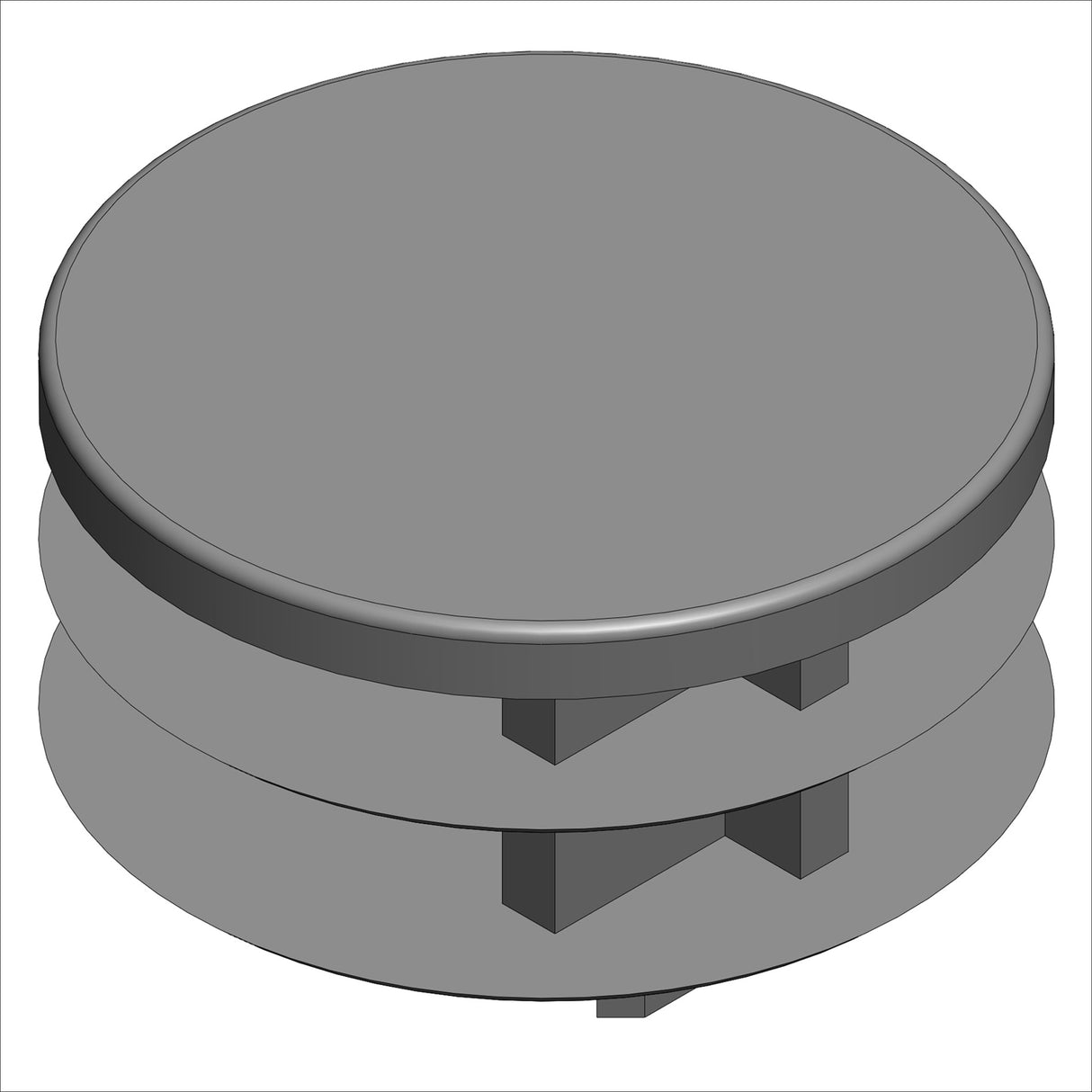 1564/100 CAP: BLK: FITS: 1.5D: #16, MC #9283