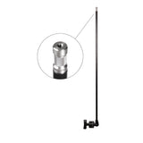 40" C+Stand w/Spring Loaded Turtle Base, Includes Grip Head & Arm