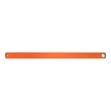 PN H29017 - BRACE, AL, .75X.19, @12.4" ORANGE ANODIZE