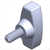 PN 2109 T-HAND,3/8-16,@.88'', NURLD